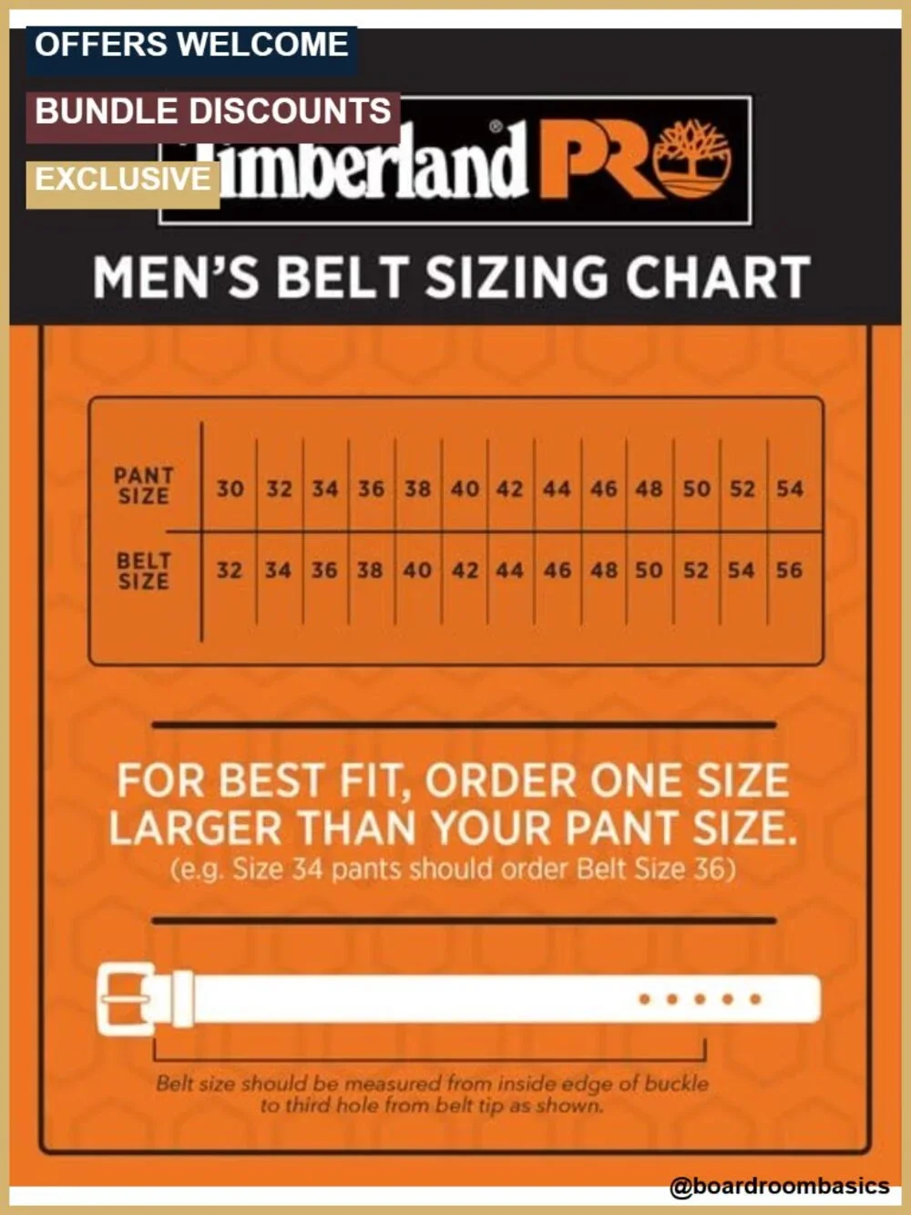 Men's Genuine Leather Heavy Duty Work Belt